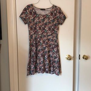 Floral skater dress